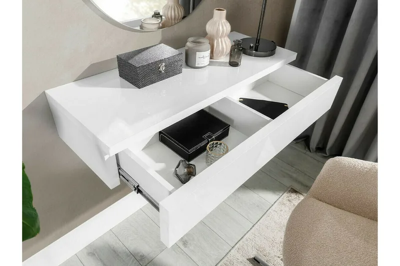 Staffin Sminkbord 100x38 cm - Svart - Möbler - Bord