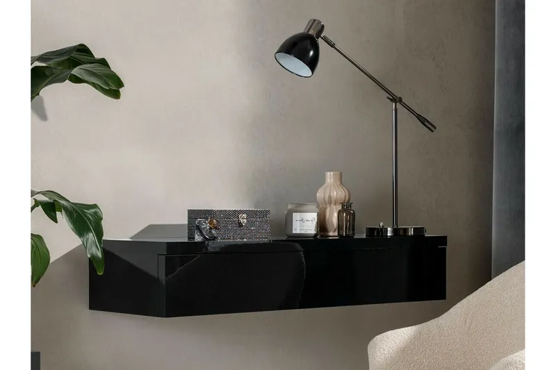 Staffin Sminkbord 100x38 cm - Svart - Möbler - Bord