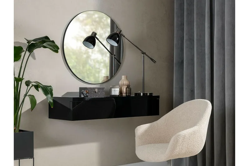 Staffin Sminkbord 100x38 cm - Svart - Möbler - Bord