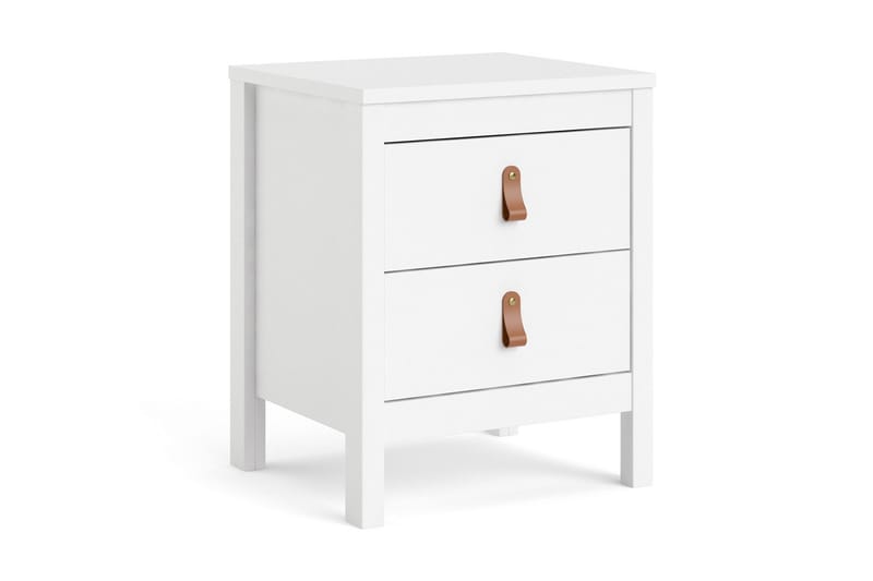 STOLFERS Sängbord 44 cm Vit - Möbler - Bord