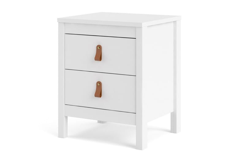 STOLFERS Sängbord 44 cm Vit - Möbler - Bord