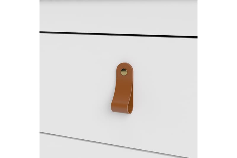 STOLFERS Sängbord 44 cm Vit - Möbler - Bord