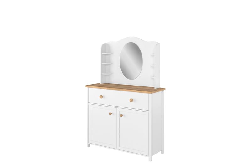 Storys Sminkbord 110x42 cm, Vit