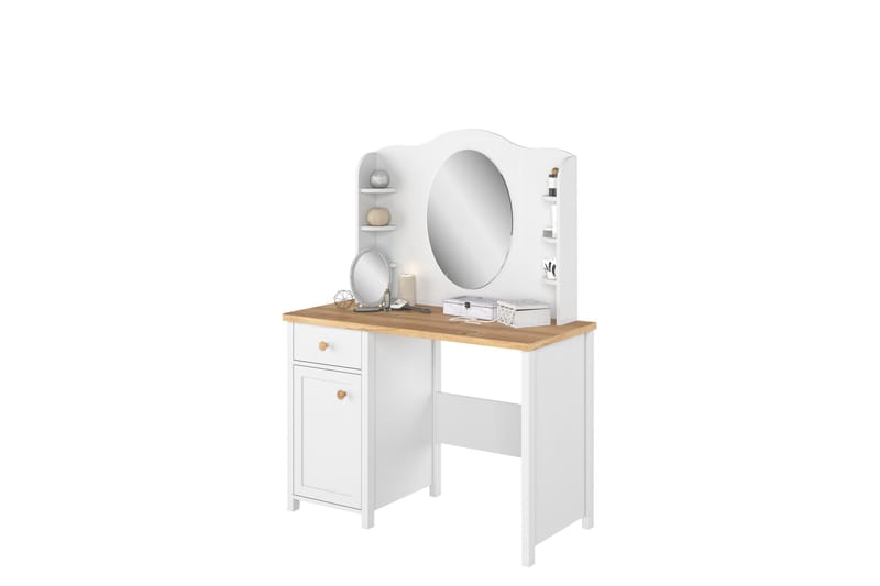 Storys Sminkbord 110x52 cm, Vit