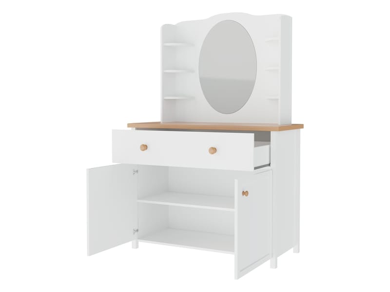 Storys sminkbord - Beige, ek - Möbler - Bord