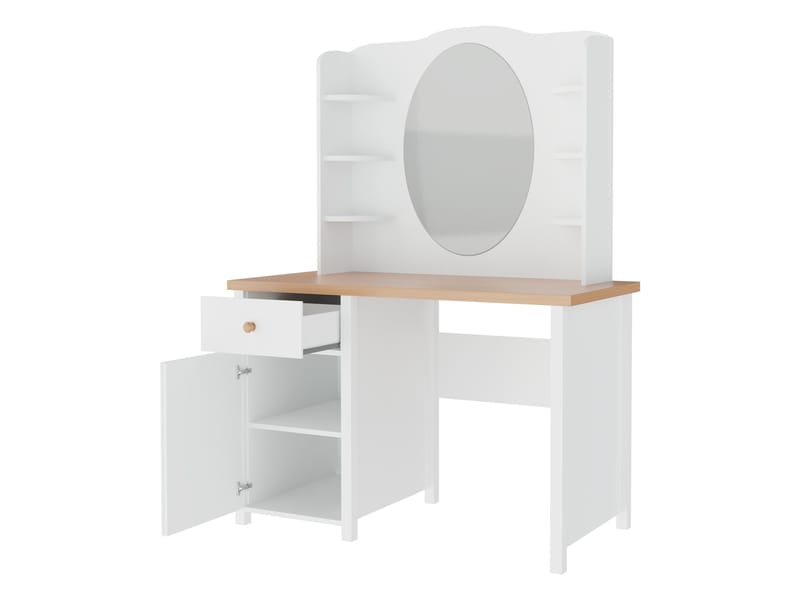 Storys sminkbord - Beige, ek - Möbler - Bord