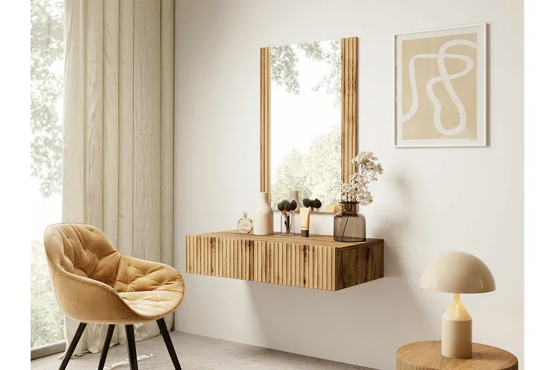 Strontian Sminkbord 80x42 cm Scandinavian Choice Brown - Möbler - Bord