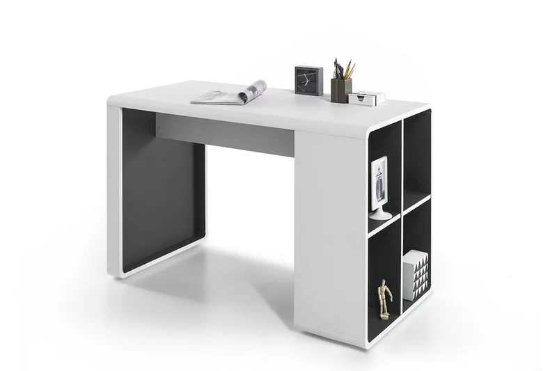 Tadeo Skrivbord - Vit/Grå - Möbler - Bord