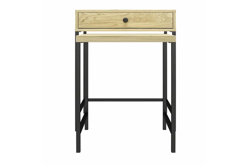 Tamlin Sidobord 56x40 cm Brun - Novogratz - Möbler - Bord