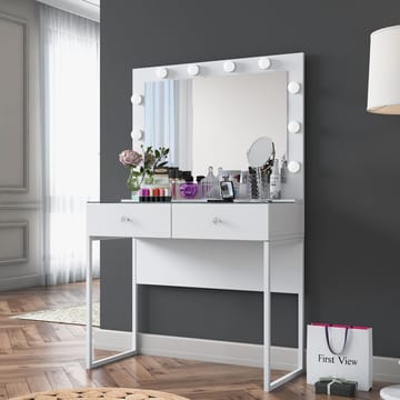 Tavren Sminkbord 90x141,8x40 cm - Vit - Möbler - Bord