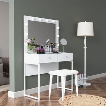 Tavren Sminkbord 90x141,8x40 cm - Vit - Möbler - Bord