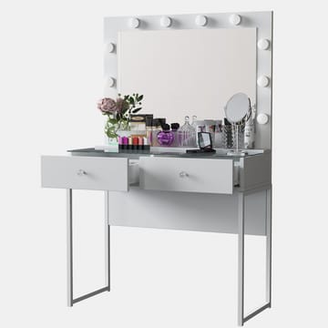 Tavren Sminkbord 90x141,8x40 cm - Vit - Möbler - Bord