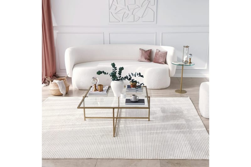 Telence Soffbord 85x35x85 cm - Guld - Möbler - Bord