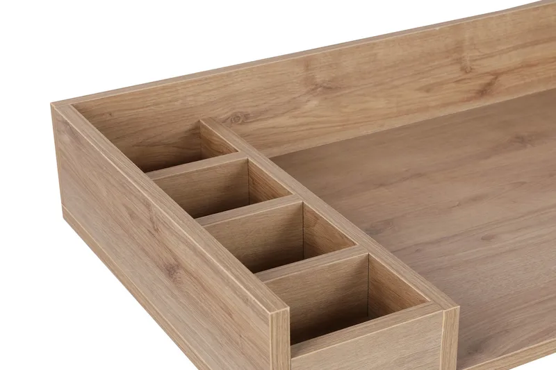 Timiza Sminkbord 100 cm - Valnöt/Svart - Möbler - Bord