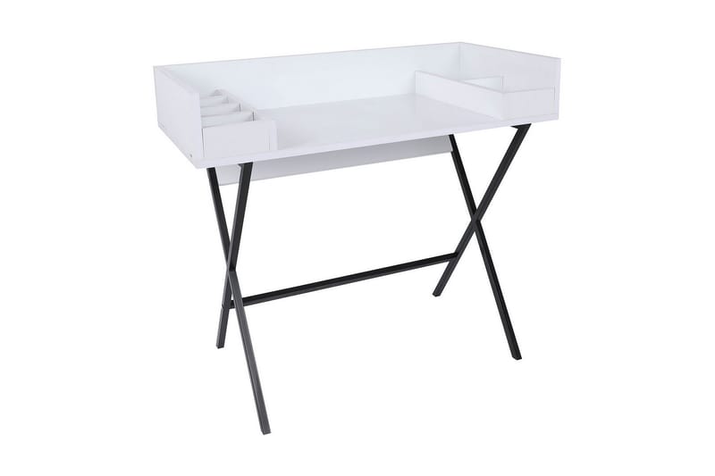 TINTALIA Sminkbord 100 cm Vit/Svart - Möbler - Bord