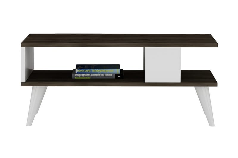 TIRULI Soffbord 90x40x90 cm Brun - Möbler - Bord