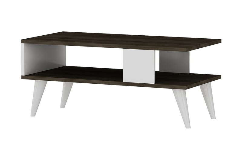TIRULI Soffbord 90x40x90 cm Brun - Möbler - Bord