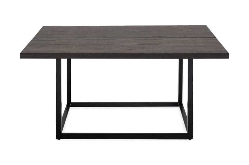 TOLSONA Soffbord 95 cm Mörkbrun/Mattsvart - Bord - Soffbord