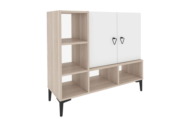 UKHAND Konsollbord 100x100 cm Vit - Möbler - Bord