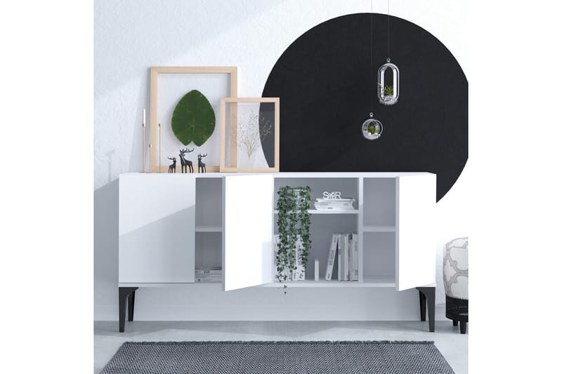 UKHAND Konsollbord 120x80 cm Vit - Möbler - Bord