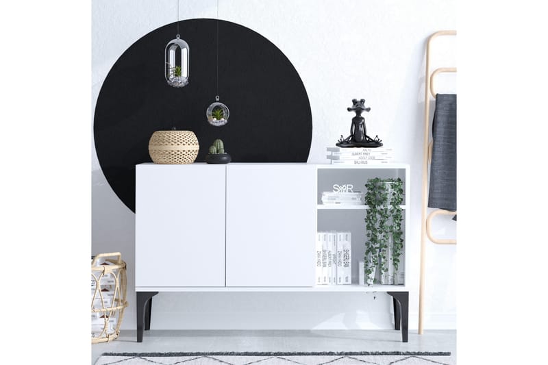 UKHAND Konsollbord 120x80 cm Vit - Möbler - Bord