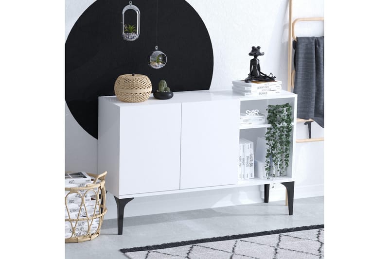 UKHAND Konsollbord 120x80 cm Vit - Möbler - Bord