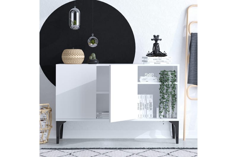 UKHAND Konsollbord 120x80 cm Vit - Möbler - Bord