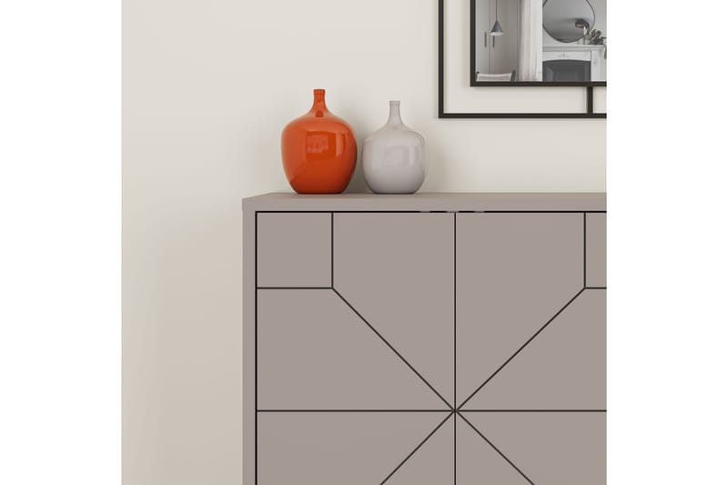 UKHAND Konsollbord 123x62,4 cm Brun - Möbler - Bord