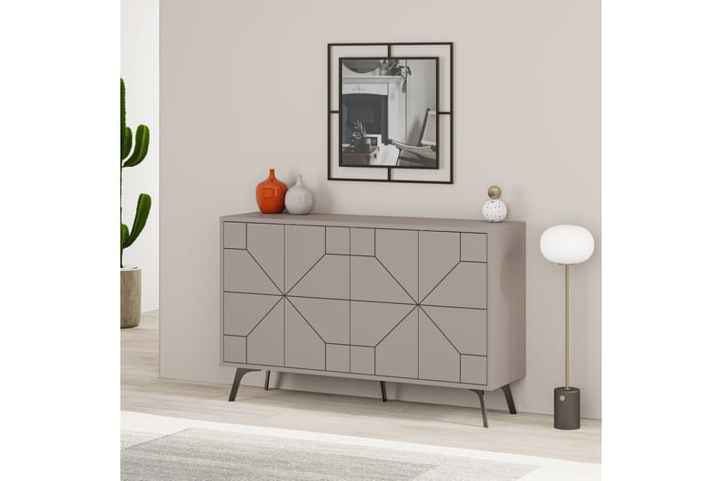 UKHAND Konsollbord 123x62,4 cm Brun - Möbler - Bord