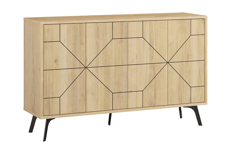 UKHAND Konsollbord 123x62,4 cm Brun - Möbler - Bord