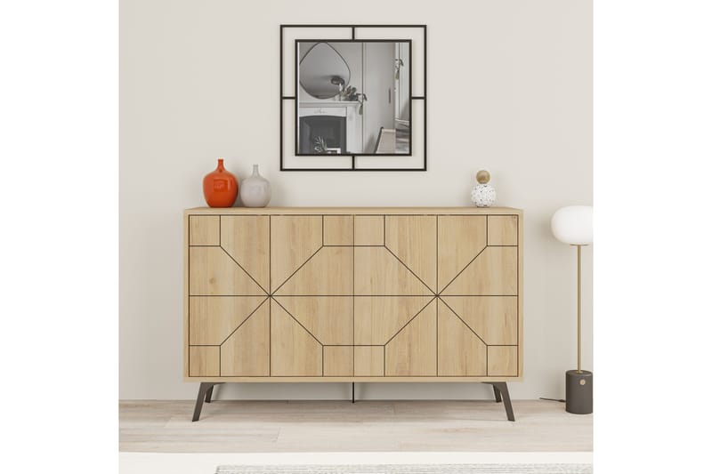 UKHAND Konsollbord 123x62,4 cm Brun - Möbler - Bord