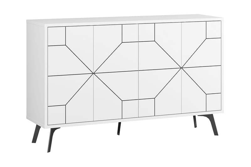 UKHAND Konsollbord 123x62,4 cm Vit - Möbler - Bord