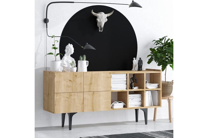 UKHAND Konsollbord 150x75 cm Blå - Möbler - Bord