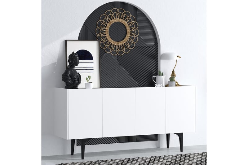 UKHAND Konsollbord 150x75 cm Vit - Möbler - Bord