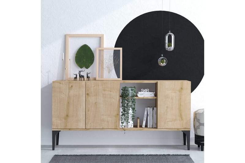 UKHAND Konsollbord 150x80 cm Blå - Möbler - Bord