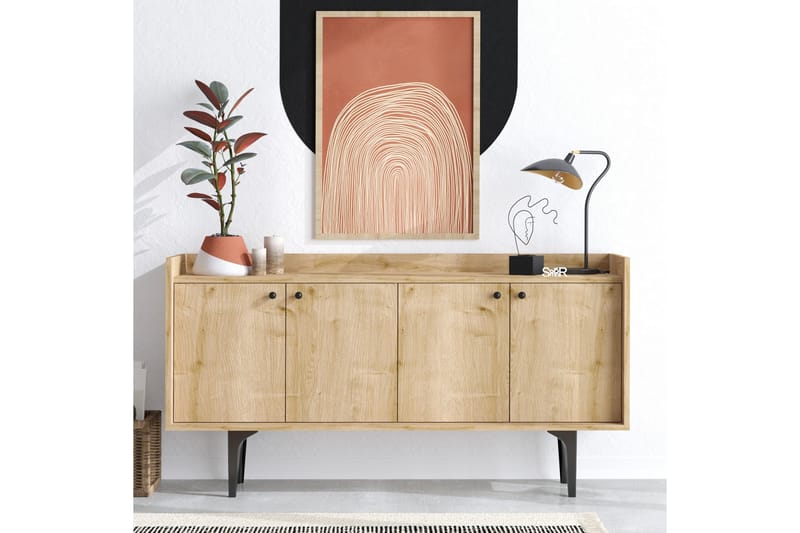 UKHAND Konsollbord 150x80 cm Blå - Möbler - Bord