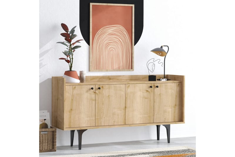 UKHAND Konsollbord 150x80 cm Blå - Möbler - Bord