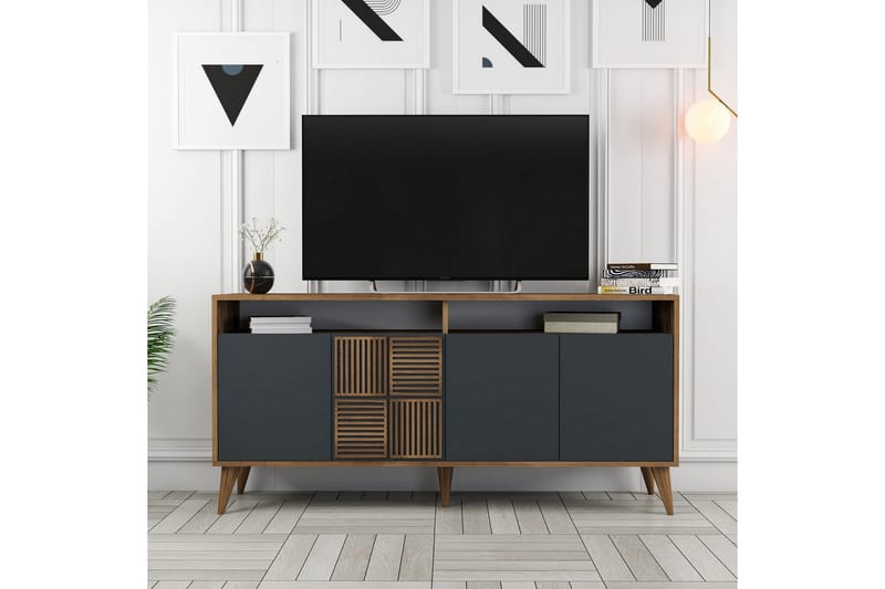 UKHAND Konsollbord 160x78 cm Brun - Möbler - Bord