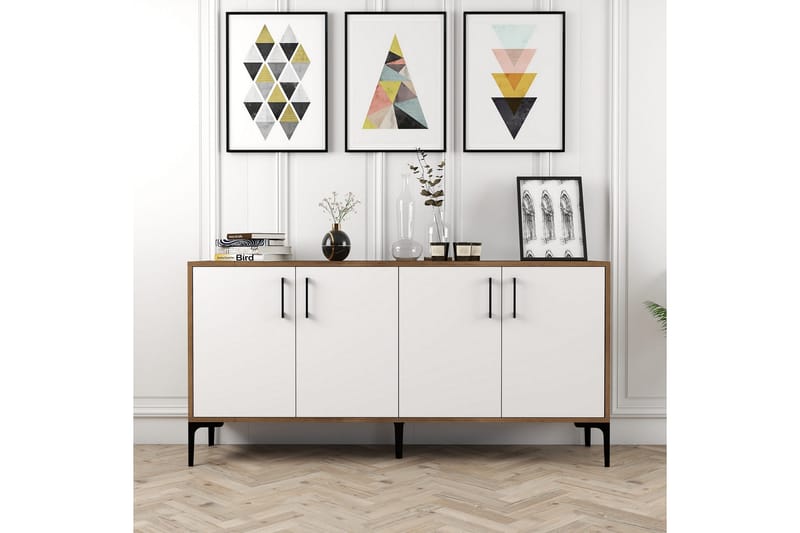 UKHAND Konsollbord 160x78 cm Brun - Möbler - Bord