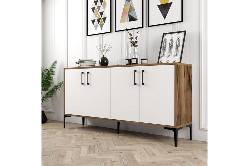 UKHAND Konsollbord 160x78 cm Brun - Möbler - Bord