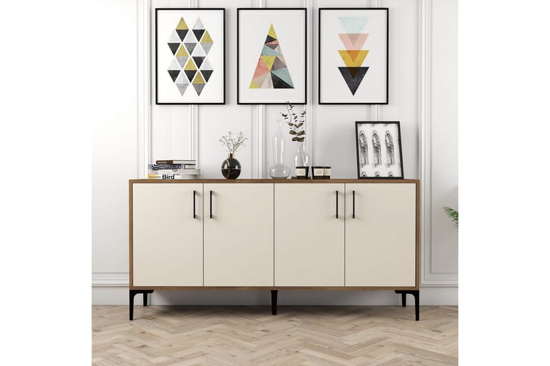 UKHAND Konsollbord 160x78 cm Brun - Möbler - Bord