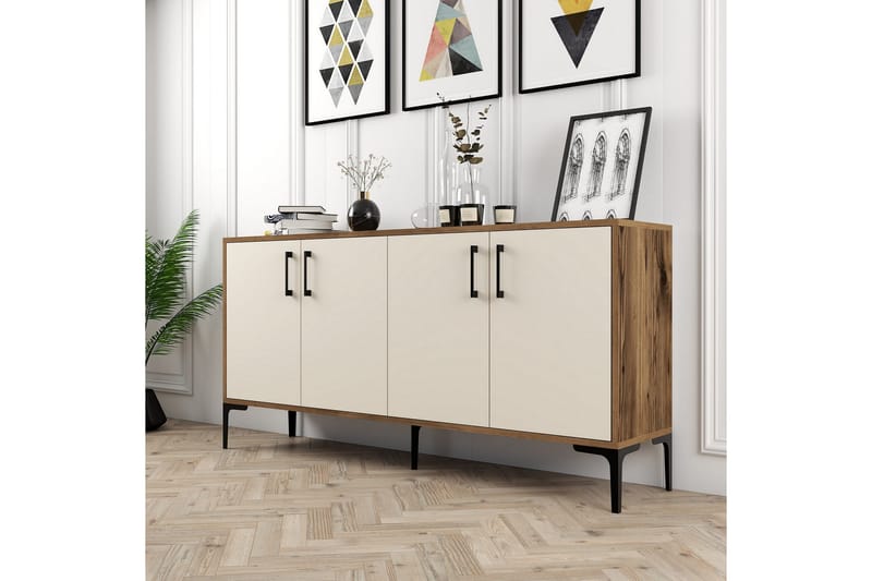 UKHAND Konsollbord 160x78 cm Brun - Möbler - Bord