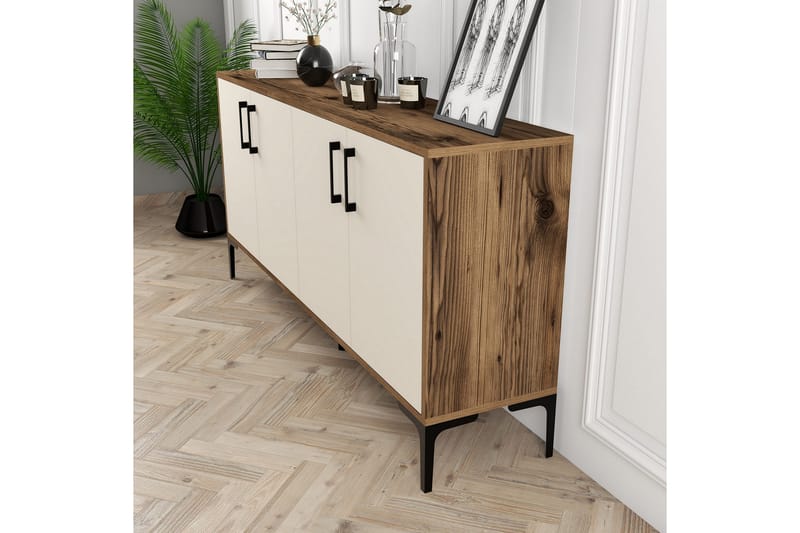 UKHAND Konsollbord 160x78 cm Brun - Möbler - Bord