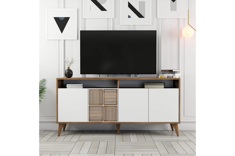 UKHAND Konsollbord 160x78 cm Brun - Möbler - Bord