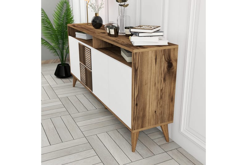 UKHAND Konsollbord 160x78 cm Brun - Möbler - Bord