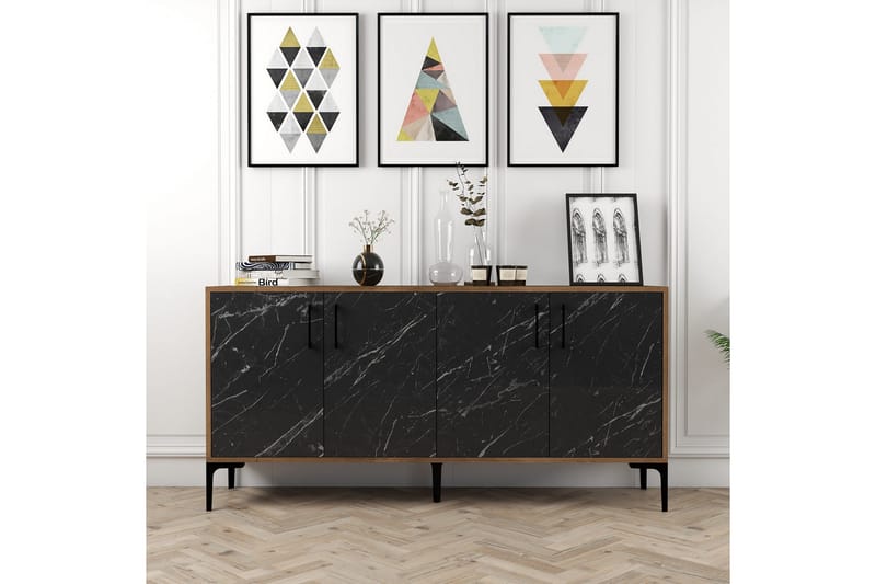 UKHAND Konsollbord 160x78 cm Brun - Möbler - Bord
