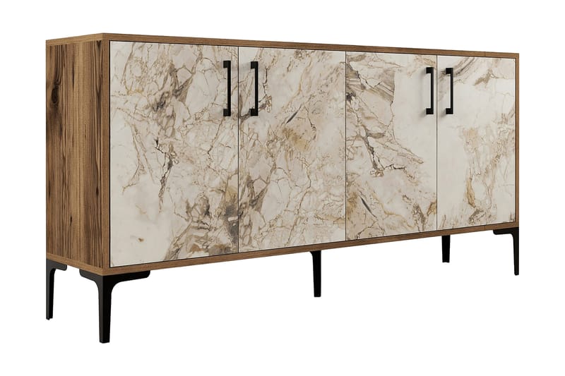 UKHAND Konsollbord 160x78 cm Brun - Möbler - Bord