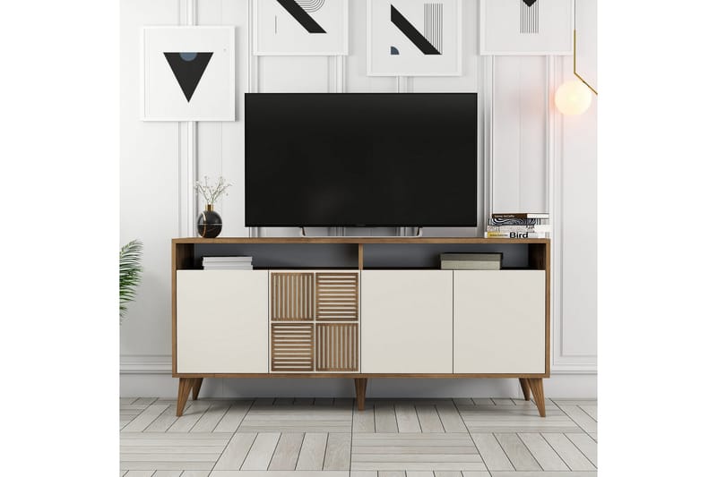 UKHAND Konsollbord 160x78 cm Brun - Möbler - Bord