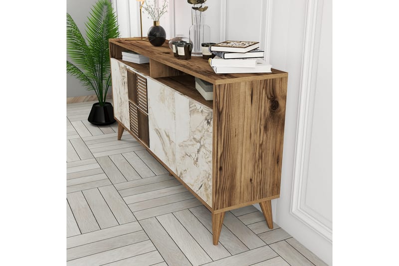 UKHAND Konsollbord 160x78 cm Brun - Möbler - Bord