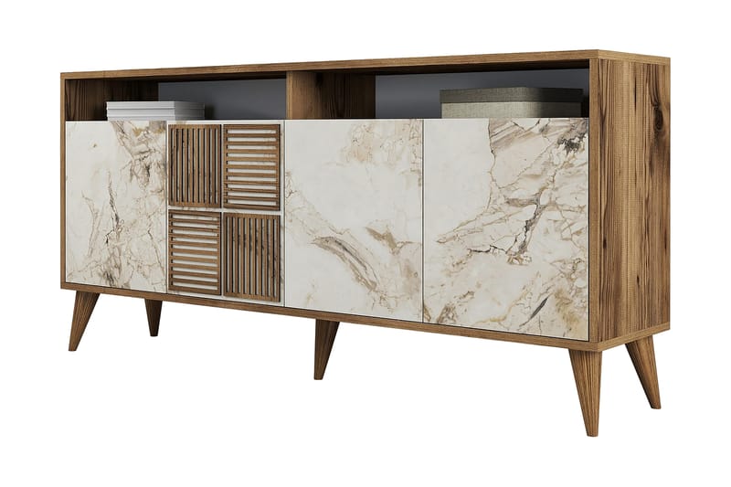 UKHAND Konsollbord 160x78 cm Brun - Möbler - Bord